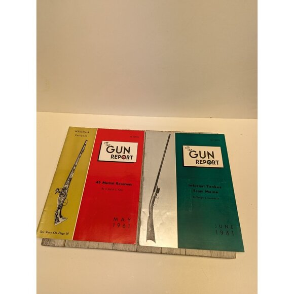 Vintage The Gun Report Magazine Lot Of 8 - 1961 Partial YEAR - Picture 8 of 16